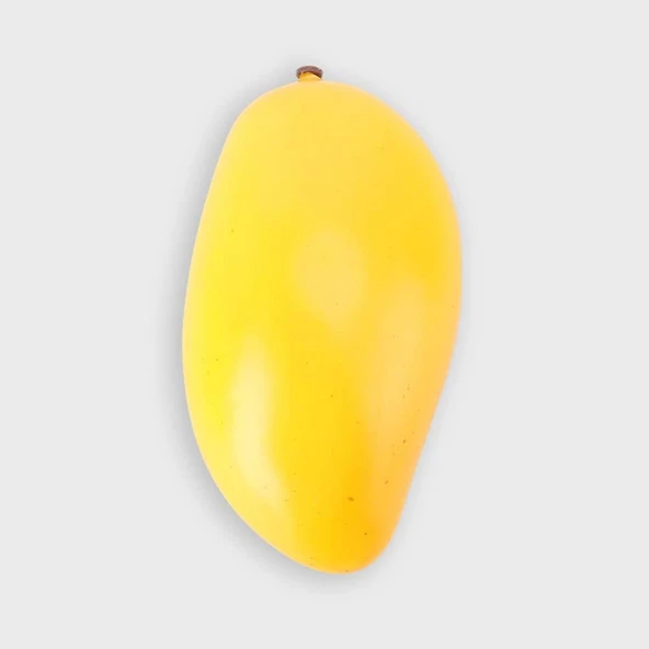 Yapay Meyve Sarı Mango Fruit Tropik Meyve 12*7cm 1adet