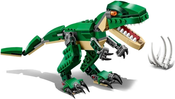 LEGO Creator Muhteşem Dinozorlar 31058-7 Yaş ve Üzeri Dinozorları Seven Çocuklar için Yaratıcı Oyuncak Yapım Seti (174 P - 2