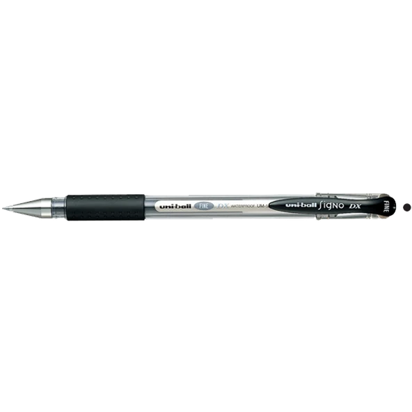Uni-Ball Roller Kalem Signo Dx Fine Jel Bilye Uç 0.7 MM Siyah UM-151