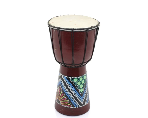 Batikli Ahşap Darbuka 25 Cm 3dıarta-31