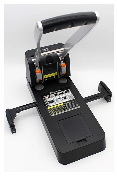 Büyük Delgeç 150 Yaprak Kapasiteli 1 Adet Arşiv Tipi Kollu Delgeç Metal Perfaratör Profesyonel Kağıt Delici Delgec - 4