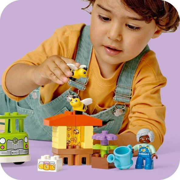 LEGO 10419 DUPLO® Kasabası Arıların ve Arı Kovanlarının Bakımı 104 - 4