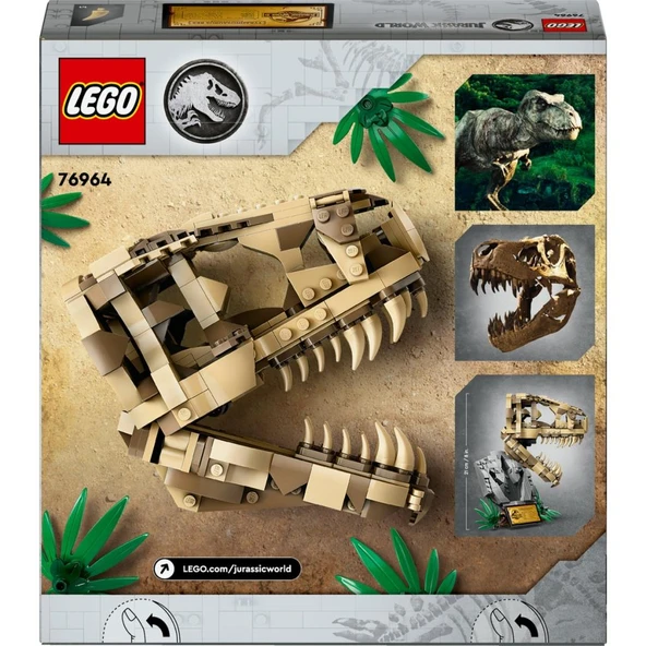 LEGO 76964 Jurassic World Dinozor Fosilleri: T. rex Kafatası - Resim 9