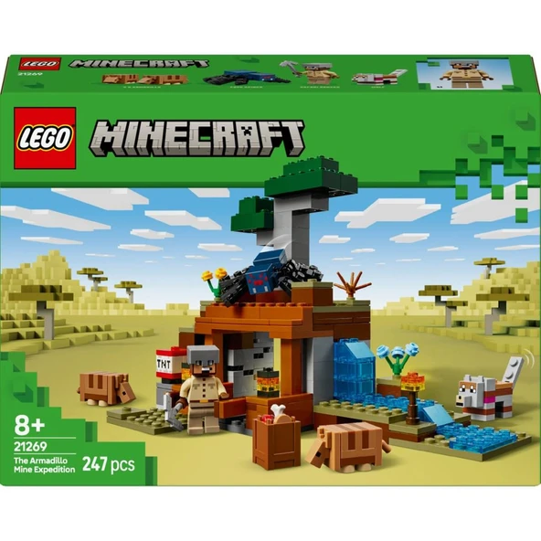 LEGO 21269  Minecraft® Armadillo Maden Keşfi 21269 - Resim 3