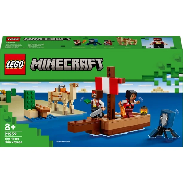LEGO 21259 Minecraft™ Korsan Gemisi Yolculuğu 21259 - Resim 3