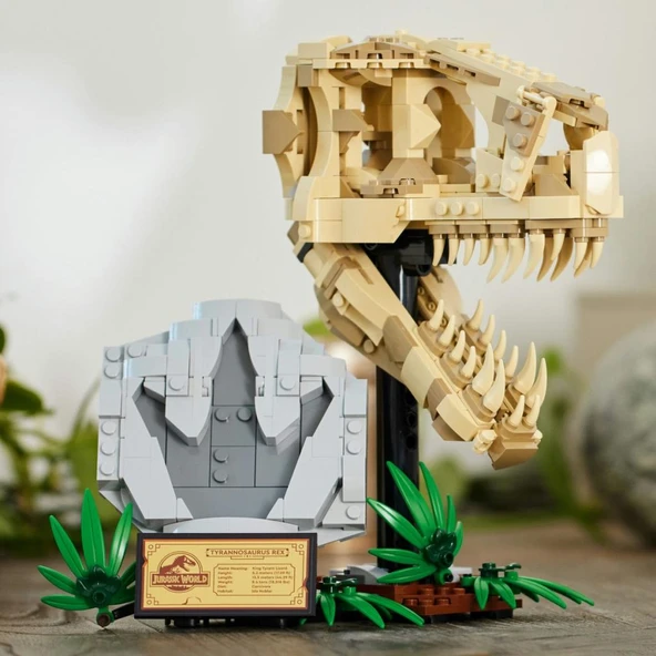 LEGO 76964 Jurassic World Dinozor Fosilleri: T. rex Kafatası - Resim 6