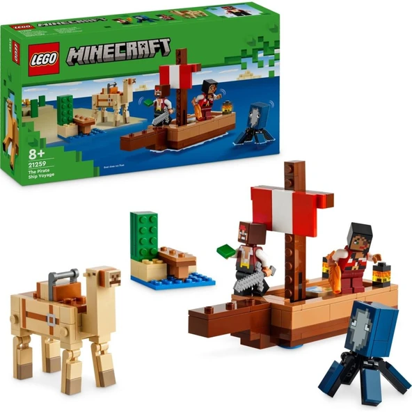 LEGO 21259 Minecraft™ Korsan Gemisi Yolculuğu 21259 ürün görseli