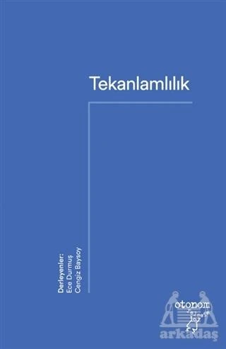 Tekanlamlılık - Ece Durmuş,Cengiz Baysoy