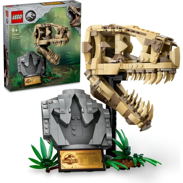 LEGO 76964 Jurassic World Dinozor Fosilleri: T. rex Kafatası ürün görseli 1