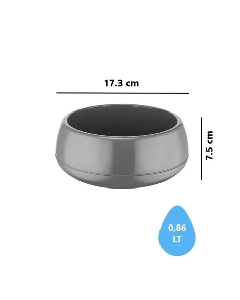 Omnipazar SO-EAS1 Dekoratif Elvan Arajman Sukulent Kaktüs Saksı 0.86 Litre No 1 - Resim 3