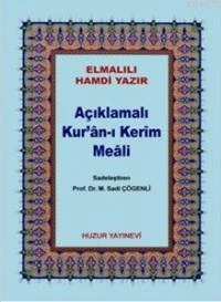 Açıklamalı Kuran-ı Kerim Meali (Kod:044, Çanta Boy, Metinsiz) - Elmalılı Hamdi Yazır