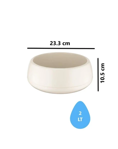 Omnipazar SO-EAS2 Dekoratif Elvan Arajman Sukulent Kaktüs Saksı 2 Litre No 2 - 2