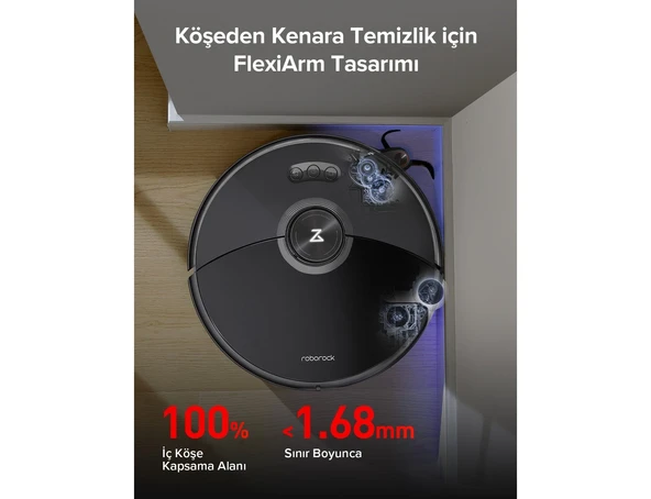 Roborock S8 Maxv Ultra Akıllı Robot Süpürge Siyah - 3