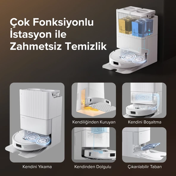 Roborock Q Revo S Akıllı Robot Süpürge - 6