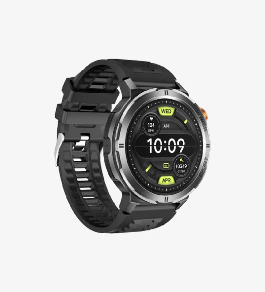 LinkTech S93 Premium Süper Amoled LT Watch Akıllı Saat (Siyah) - 6