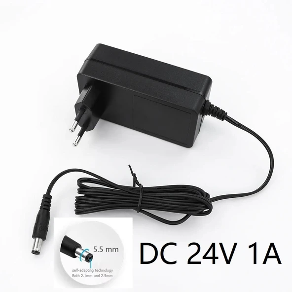 DC 24V 1A Nem Nozülü Adaptörü