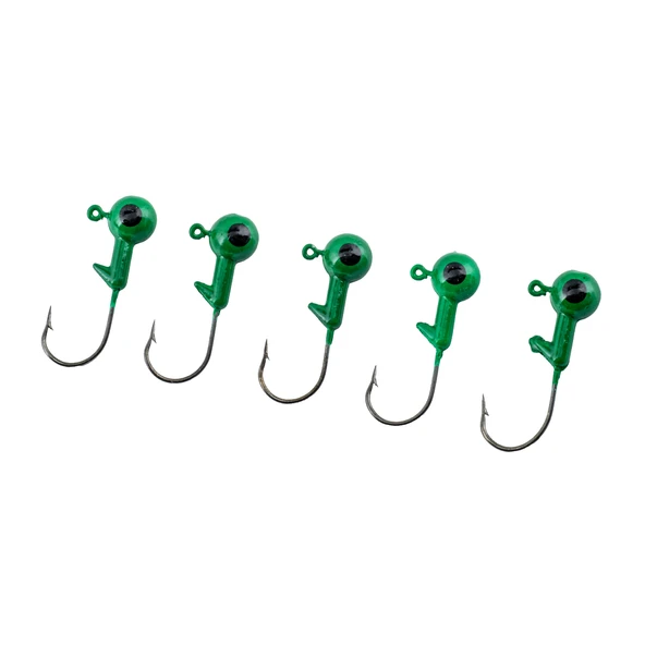Jighead - Zoka - Kurşunlu Olta İğnesi - (XH-A 02) - Yeşil - 10 Gr - 3