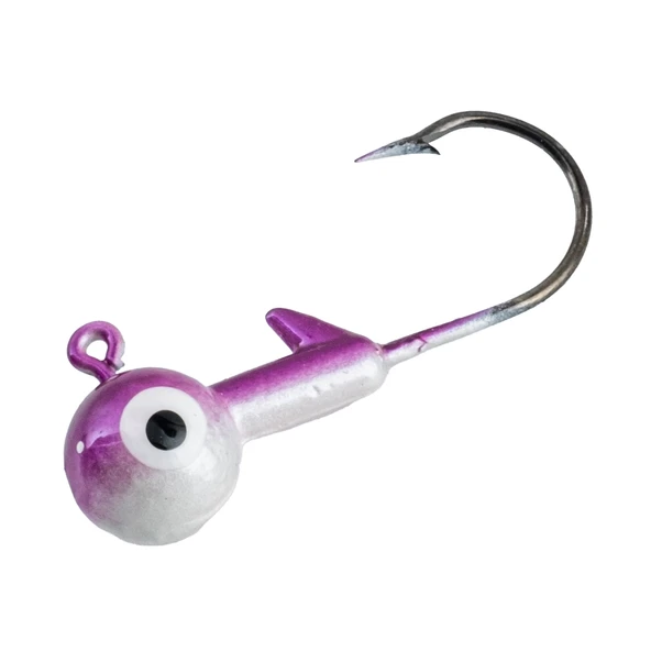 Jighead - Zoka - Kurşunlu Olta İğnesi - (XH-A 02) - Mor Beyaz - 12 Gr - Resim 3