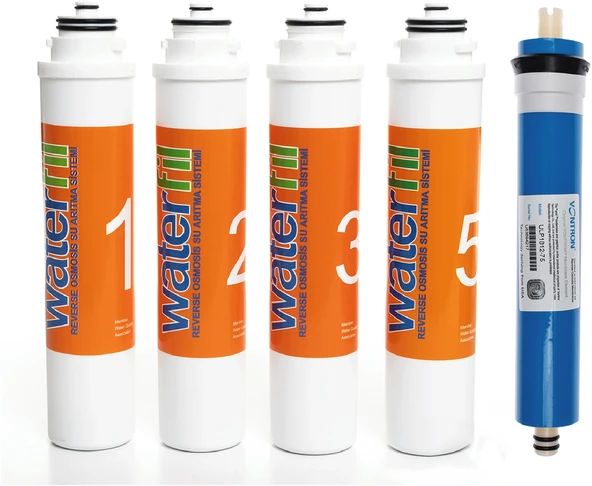 Lotto Filters Waterlife Uyumlu Tak Çevir 5'li Filtre Takım ürün görseli 1