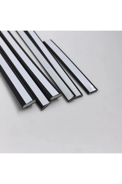 BABAWİCK  Kendinden Yapışkanlı Bütün Kapı Pencerelere Uyumlu Ses Isı Toz Yalıtım Fitili 4 Metre Gri Poliüretan - Resim 5