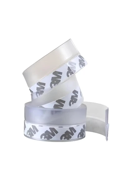 BABAWİCK  6 Metre Şeffaf Rüzgar Geçirmez Silikon Sızdırmazlık Şeridi Kapı Sızdırmazlık Şeridi Pencere Bant - Resim 2