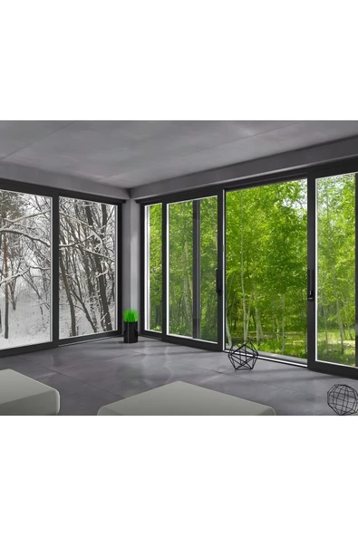 BABAWİCK  Cam Balkon, Sürgülü Kapı Kıl Fitili, Taban 6,7 mm, Yükseklik 20 mm, Uzunluk 10 Metre 67x2000 - 4
