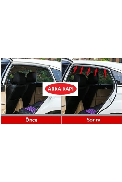 BABAWİCK  Oto Kapı Bagaj Ve Kaputlar Için Ses Isı Ve Toz Yalıtım Fitili 5 Metre Araba Contası Araç Yalıtımı - 4