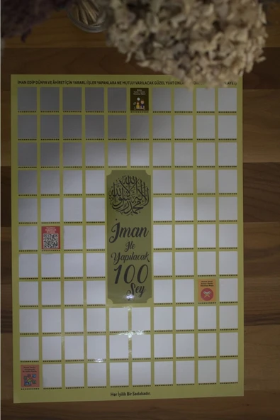 BABAWİCK  Iman Ile Yapılacak 100 Şey, Kazıdıktan Sonra Çıkan Görevleri Yaparak Hayatınızı Güzelleştirin - 2
