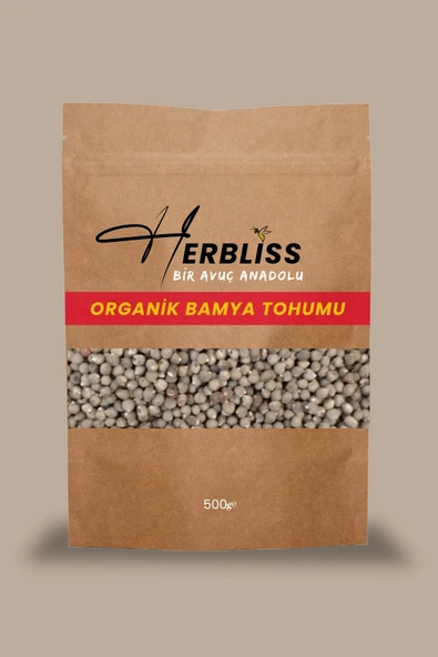 Herbliss Organik Bamya Tohumu 500 Gr