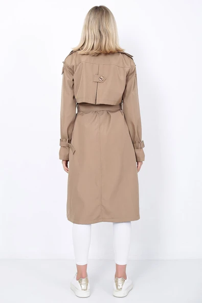 NARİKA TRENÇKOT New Sezon Bondig Kumaş Su İtici Özelliği Astarlı - 8