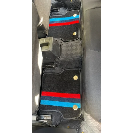 Dacia Sandero 2021-2025 Arası Aracına Özel 8d Çift Katmanlı Havuzlu Paspas Takımı - Resim 3