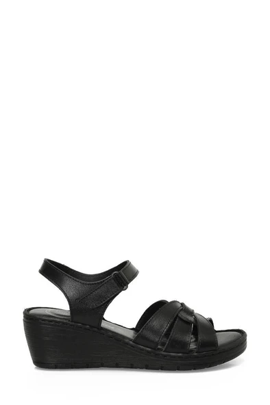 Polaris 161886 Kadın Ortopedik 5 Nokta Deri Sandalet - 2