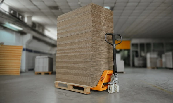 Shun 2.5 Ton Kapasiteli Beyaz Teker Transpalet ACS250N