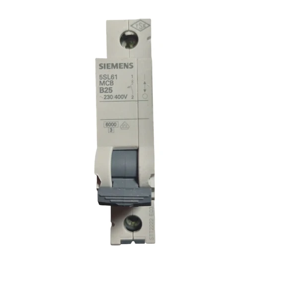 Siemens B 25 Amper W Otomat Sigorta 5sl6125 6ya
