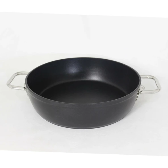 Evimsaray Arte Diamond Granit Basık Tencere 26 Cm - 2