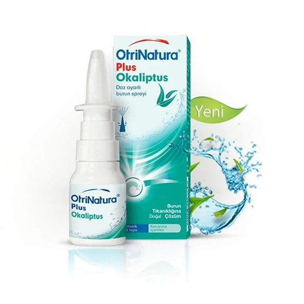 Otrinatura Plus Okalliptus Burun Spreyi 20 ml