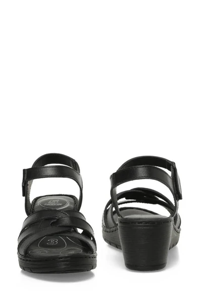 Polaris 161886 Kadın Ortopedik 5 Nokta Deri Sandalet - 5