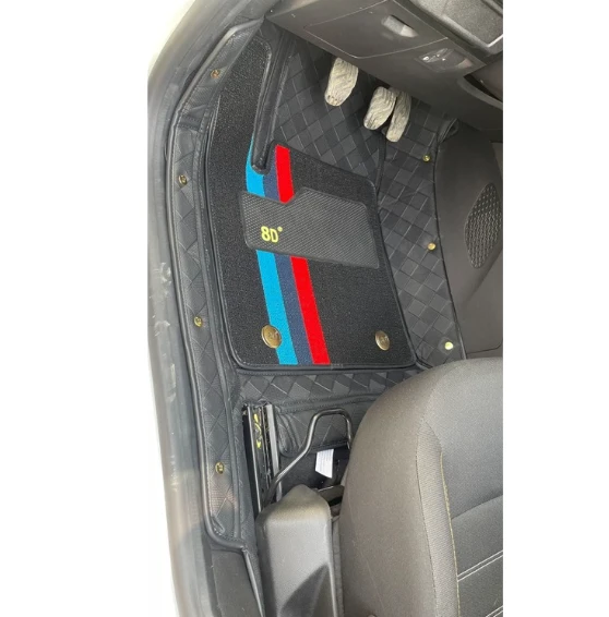 Dacia Sandero 2021-2025 Arası Aracına Özel 8d Çift Katmanlı Havuzlu Paspas Takımı ürün görseli