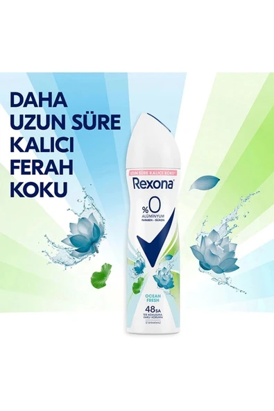 Rexona Deodorant Sprey Ocean Fresh Women 150 ml - 3