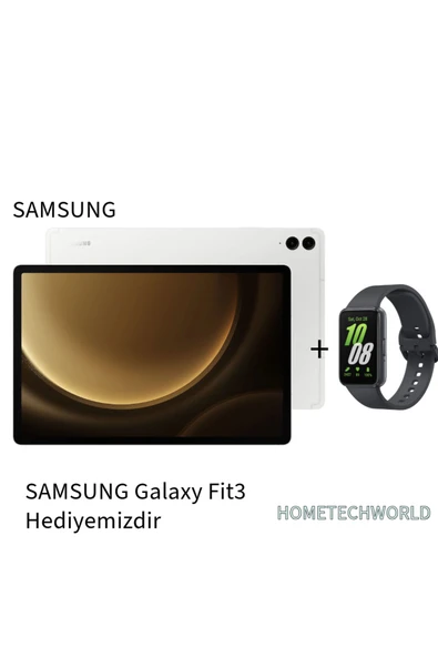 Samsung  Galaxy Tab Fe+ 8/128gb Gümüş Tablet + Galaxy Fit 3 Akıllı Bileklik Hedi̇ye Hometechworld
