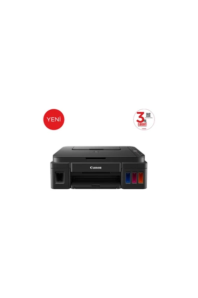 Canon  Wi-Fi + Tarayıcı + Fotokopi Renkli  Pixma G3410 Çok Fonksiyonlu Tanklı Yazıcı