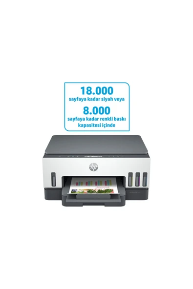HP  Smart Tank 720 All-in-One Yazıcı, Baskı, Tarama, Kopyalama, Kablosuz