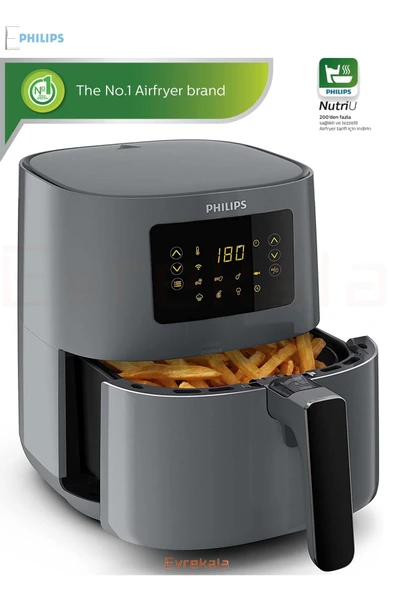 Philips  Evrekala Shop Airfry Akıllı Fritöz 4.1 Lt New Series Alexa Uyumlu Large Model
