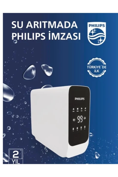 Philips  Suya Dokunan Teknoloji Dijital Pompalı Su Arıtma Cihazı
