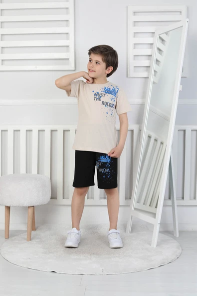 Erkek Çocuk Şort Takım - 3