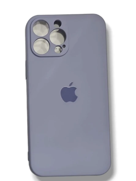 İphone 13 Pro Max Kılıf Logolu Lansman Gri ürün görseli