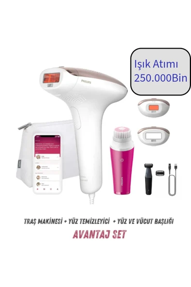 Philips  Premium Ipl Lazer Epilasyon Seti