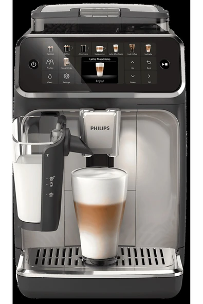 Philips  Tam Otomatik Espresso Makinesi Krom Siyah