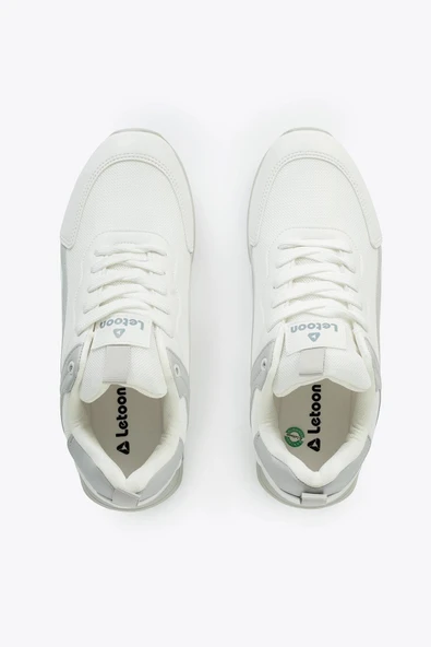 Moda Ayakkabı 1022 Beyaz Erkek Günük Yürüyüş Ayakkabı - 12