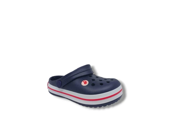 TWG 300 Çocuk Lacivert Beyaz Kırmızı Sabo Terlik Sandalet - 5